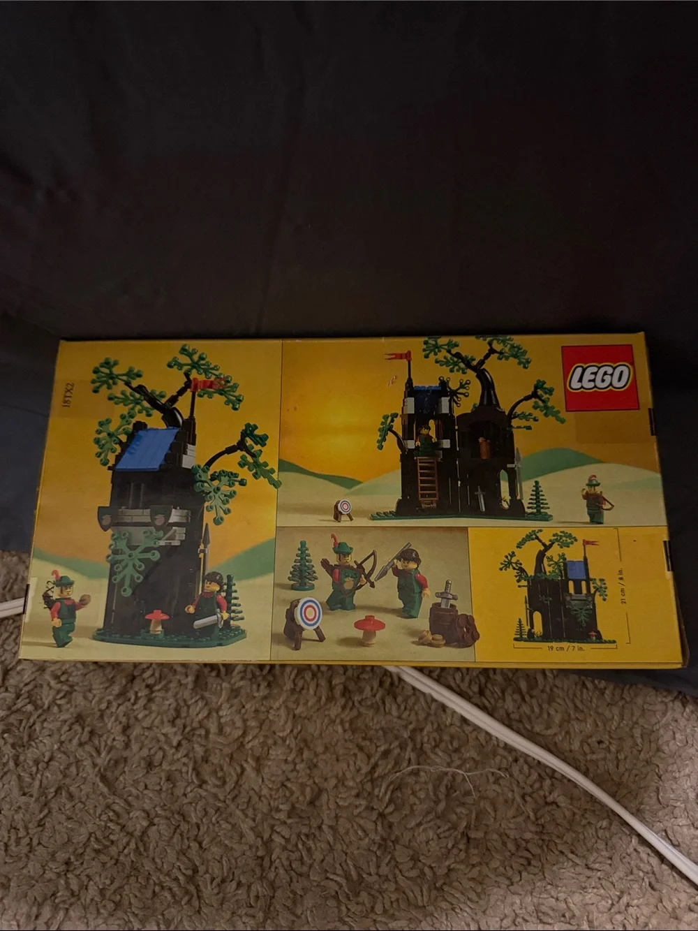 Lego Forest Hideout Building Set - Black, Green, Blue, Yellow